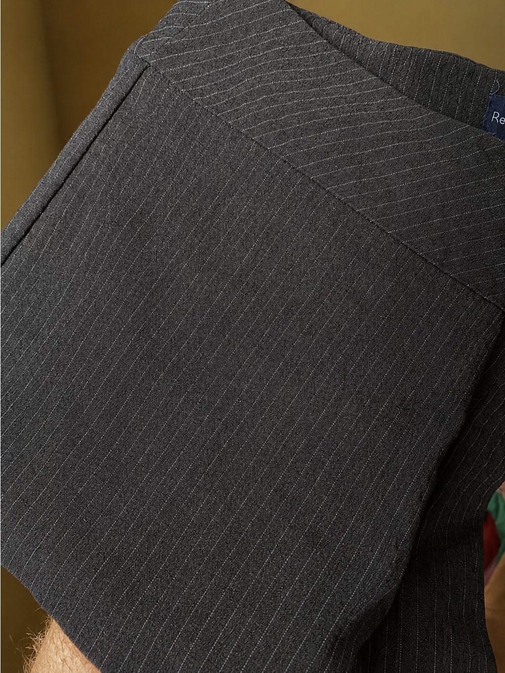 Reitmans Charcoal Pinstripe Pants